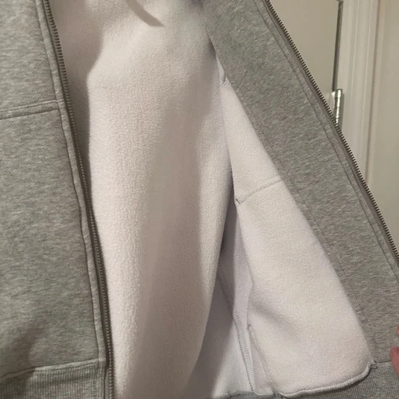 Ptula Gray Sherpa Jacket - Picture 3 of 4